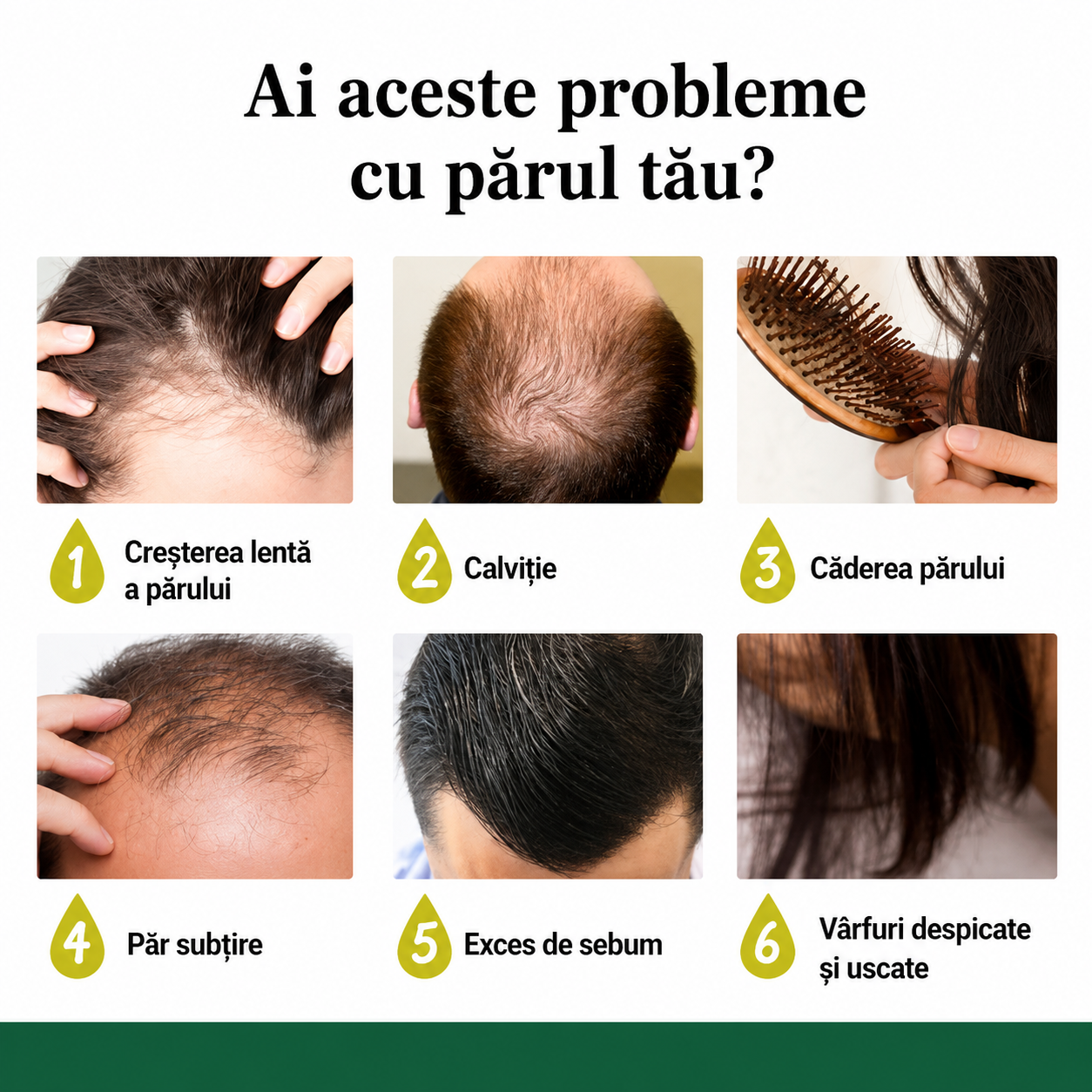 Ser pentru Creșterea Părului Rapid